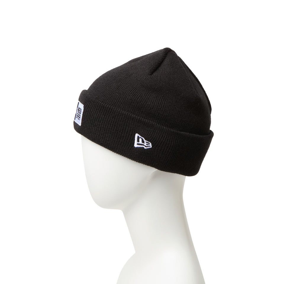 キッズ Youth ベーシック カフニット アーカイブ ボックスロゴ ブラック | NEW ERA ニューエラ公式オンラインストア
