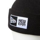 キッズ Youth ベーシック カフニット アーカイブ ボックスロゴ ブラック | NEW ERA ニューエラ公式オンラインストア
