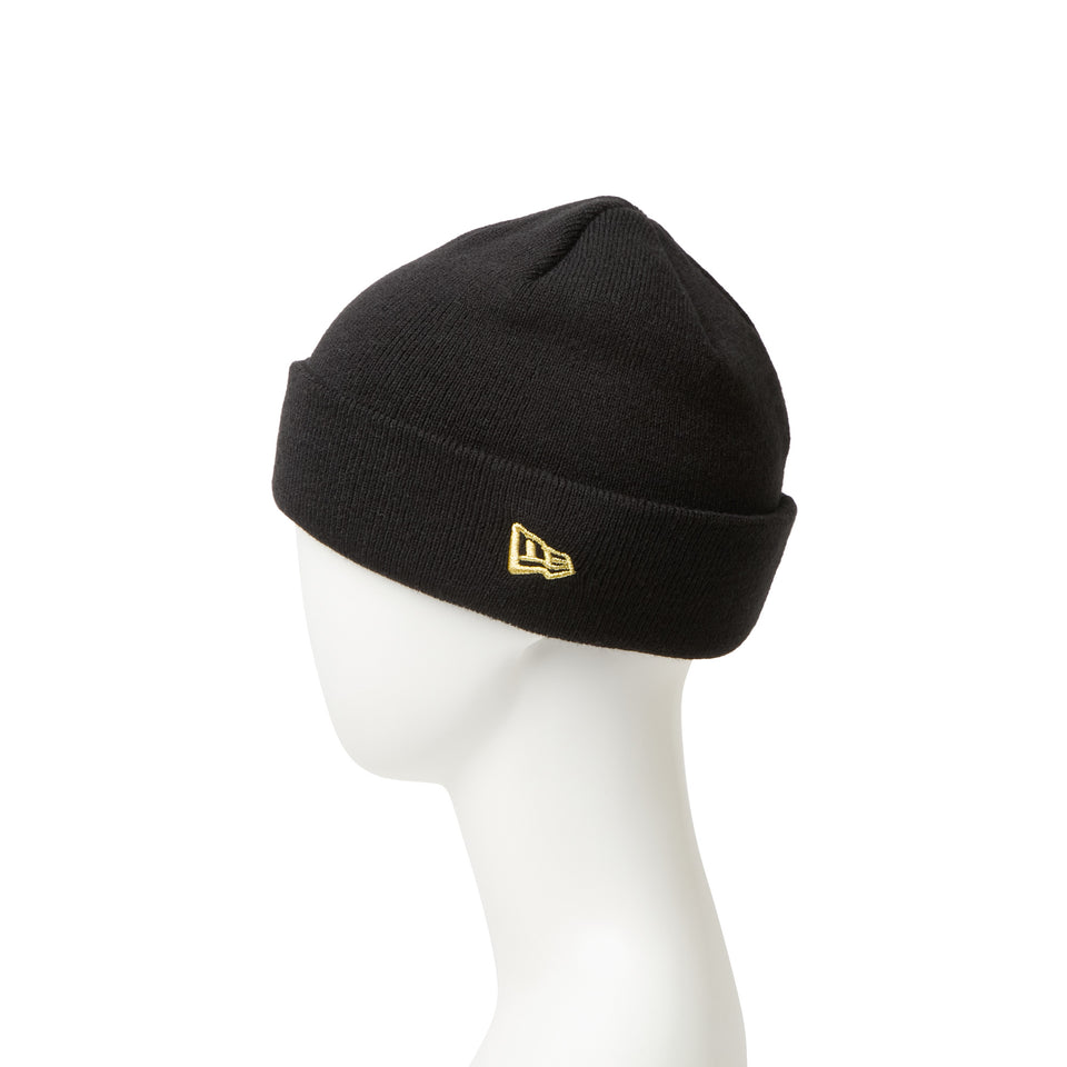 キッズ Youth ベーシック カフニット ブラック ゴールド | NEW ERA ニューエラ公式オンラインストア
