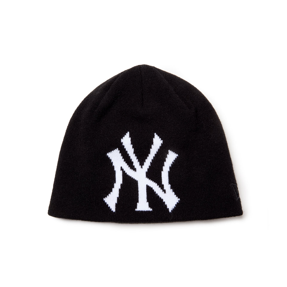 キッズ Youth ベーシック ビーニー ニューヨーク・ヤンキース  ブラック | NEW ERA ニューエラ公式オンラインストア