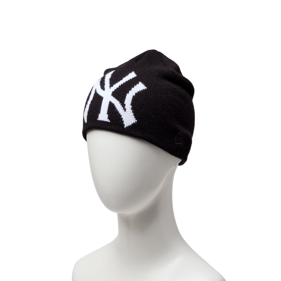 キッズ Youth ベーシック ビーニー ニューヨーク・ヤンキース  ブラック | NEW ERA ニューエラ公式オンラインストア