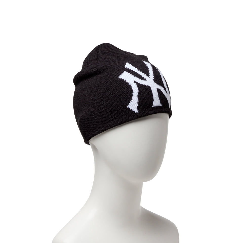 キッズ Youth ベーシック ビーニー ニューヨーク・ヤンキース  ブラック | NEW ERA ニューエラ公式オンラインストア