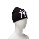 キッズ Youth ベーシック ビーニー ニューヨーク・ヤンキース  ブラック | NEW ERA ニューエラ公式オンラインストア