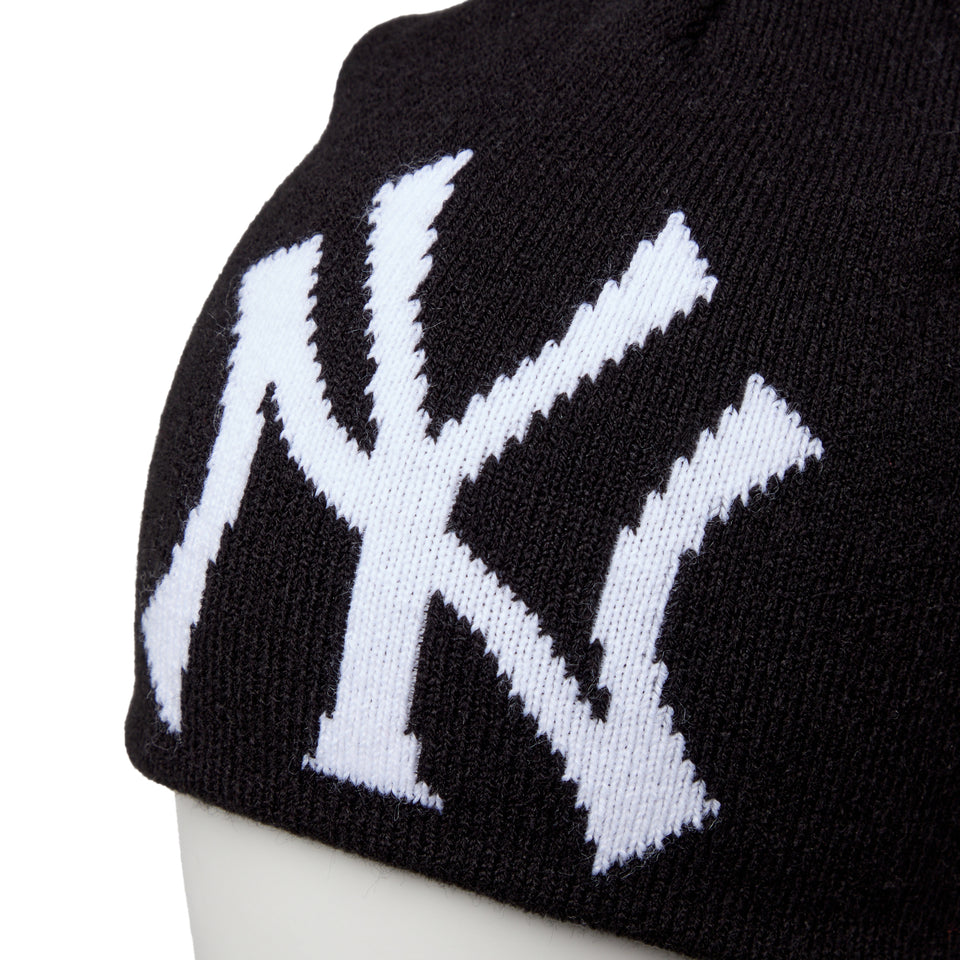 キッズ Youth ベーシック ビーニー ニューヨーク・ヤンキース  ブラック | NEW ERA ニューエラ公式オンラインストア