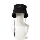 Women's バケット01 セーラーブリム ドッグイヤー ボア ブラック|ゴルフ | NEW ERA ニューエラ公式オンラインストア