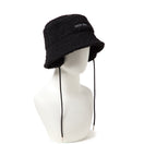 Women's バケット01 セーラーブリム ドッグイヤー ボア ブラック|ゴルフ | NEW ERA ニューエラ公式オンラインストア