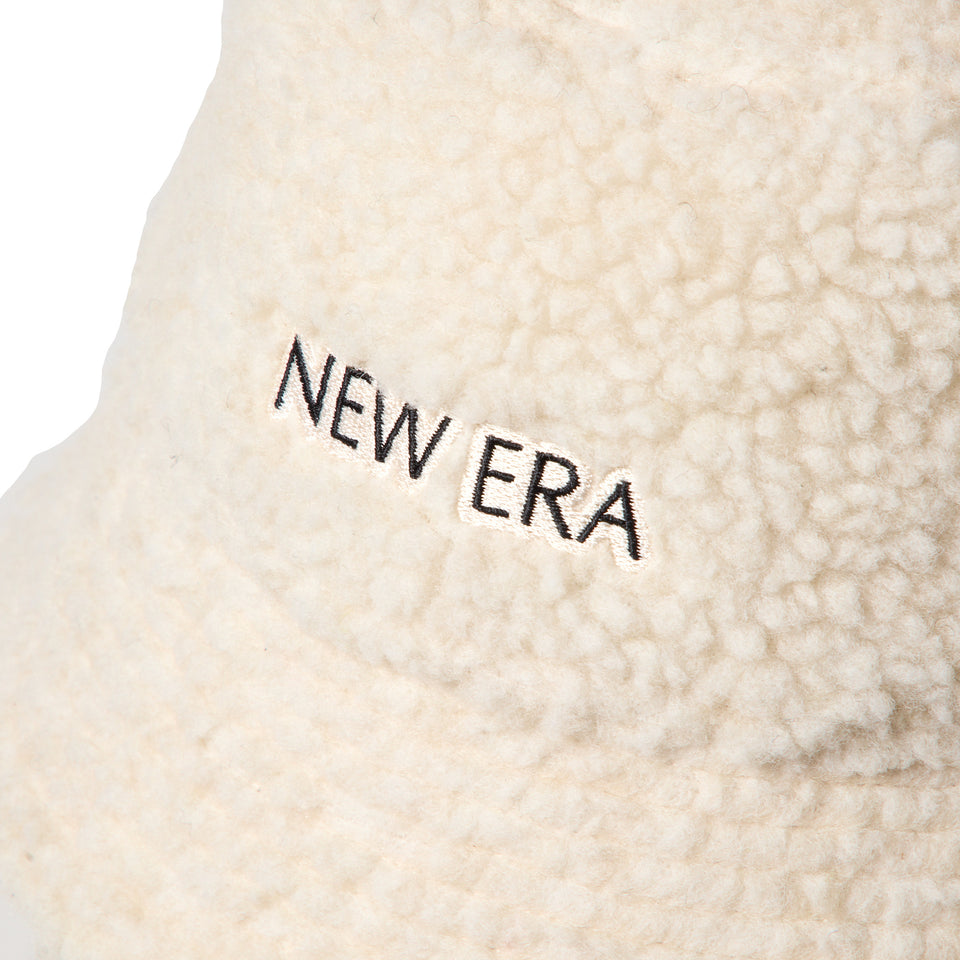 Women's バケット01 セーラーブリム ドッグイヤー ボア ベージュ|ゴルフ | NEW ERA ニューエラ公式オンラインストア