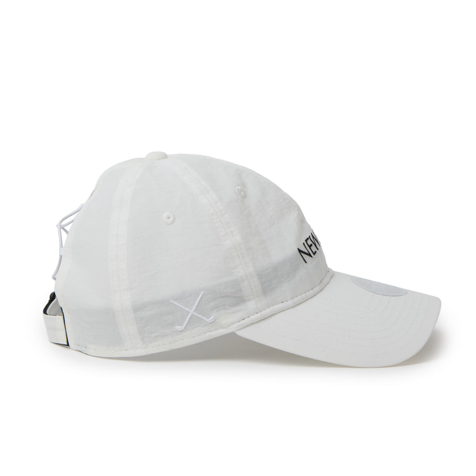 Women’s 9FORTY ロングバイザー Open Back クロスコード ホワイト | ゴルフ | NEW ERA ニューエラ公式オンラインストア
