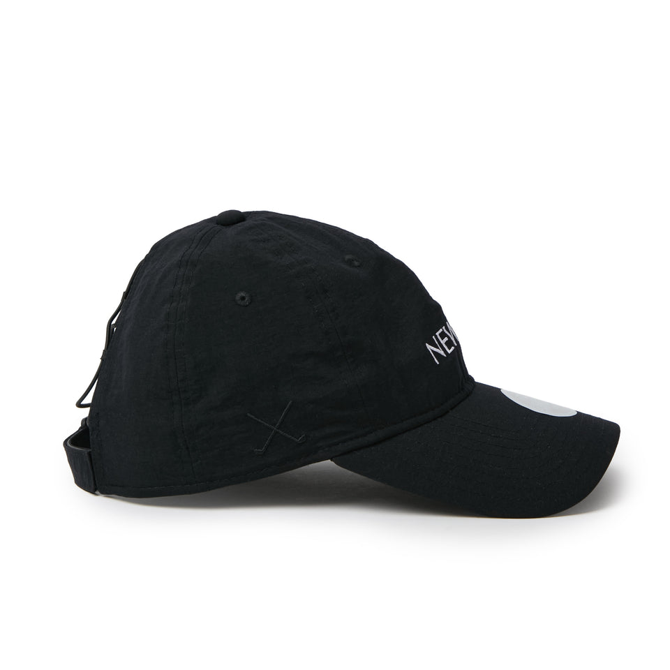 Women’s 9FORTY ロングバイザー Open Back クロスコード ブラック | ゴルフ | NEW ERA ニューエラ公式オンラインストア