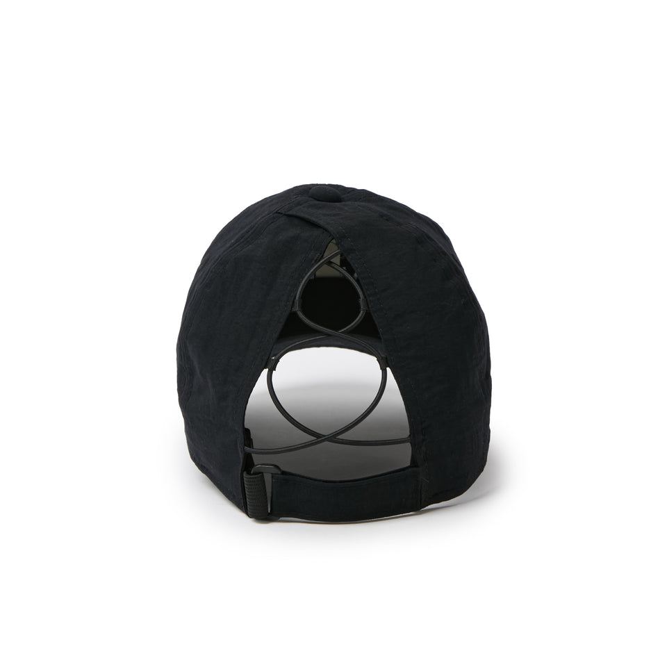 Women’s 9FORTY ロングバイザー Open Back クロスコード ブラック | ゴルフ | NEW ERA ニューエラ公式オンラインストア