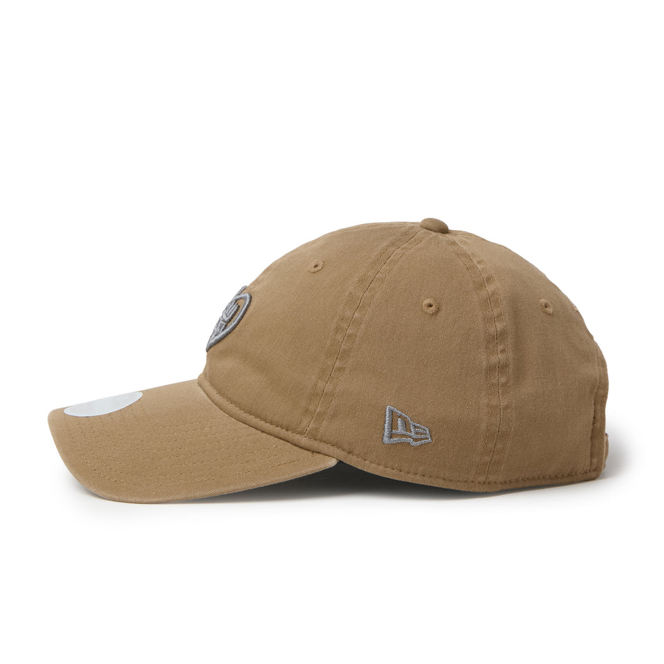 Women’s 9TWENTY ロングバイザー ストレッチコットン ウォッシャブル Heart Logo カーキ | ゴルフ | NEW ERA ニューエラ公式オンラインストア