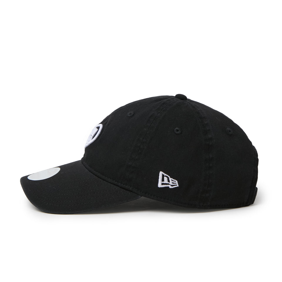 Women’s 9TWENTY ロングバイザー ストレッチコットン ウォッシャブル Heart Logo ブラック | ゴルフ | NEW ERA ニューエラ公式オンラインストア