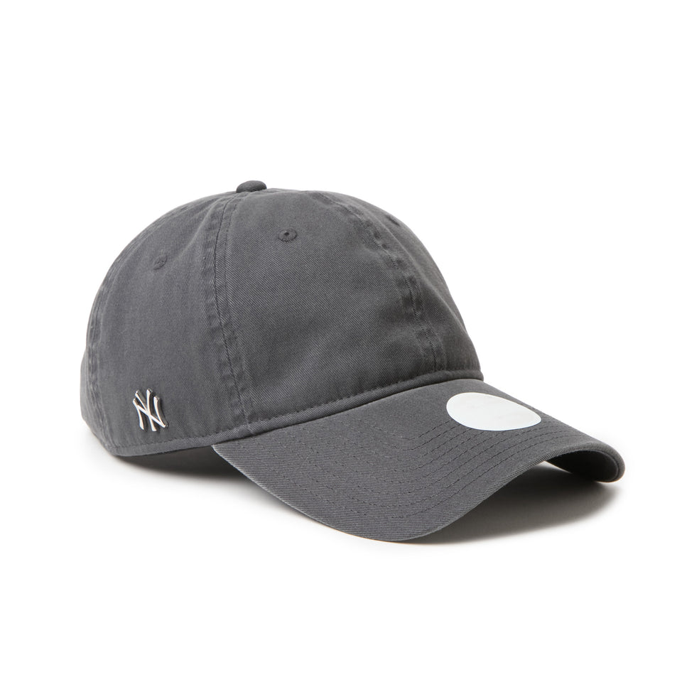 Women's 9TWENTY ロングバイザー ニューヨーク・ヤンキース サイドミニメタルロゴ スチールクラウド|ゴルフ | NEW ERA ニューエラ公式オンラインストア