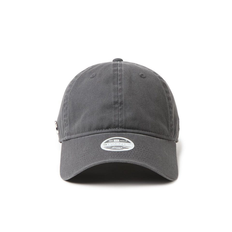 Women's 9TWENTY ロングバイザー ニューヨーク・ヤンキース サイドミニメタルロゴ スチールクラウド|ゴルフ | NEW ERA ニューエラ公式オンラインストア