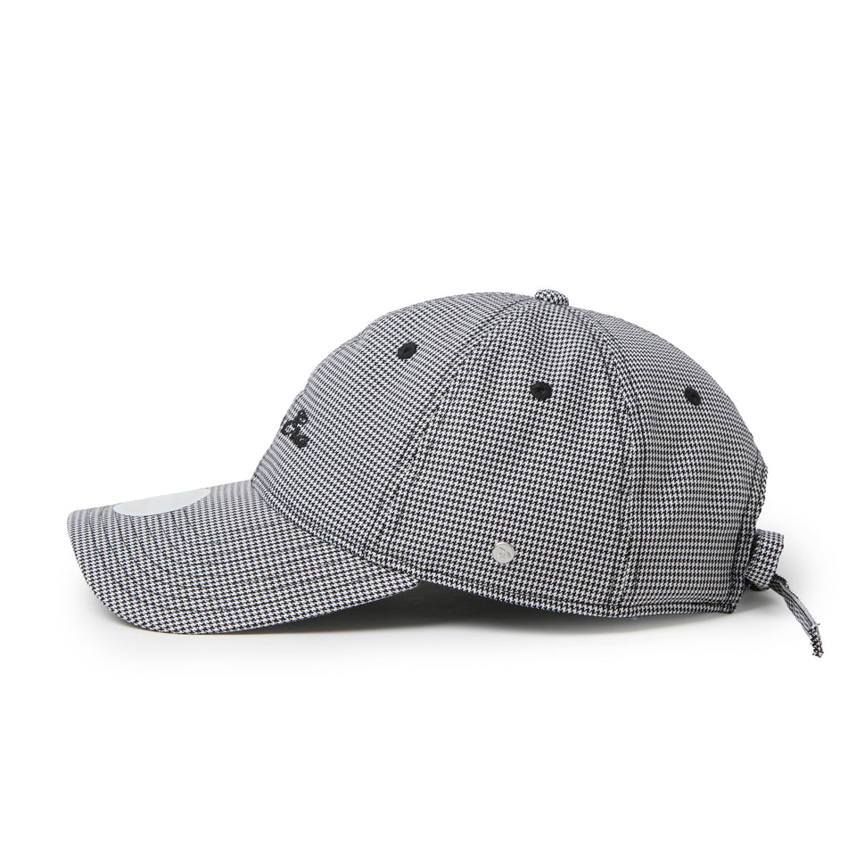 Women's 9TWENTY ロングバイザー ナローリボン ハウンドトゥース ブラック|ゴルフ | NEW ERA ニューエラ公式オンラインストア