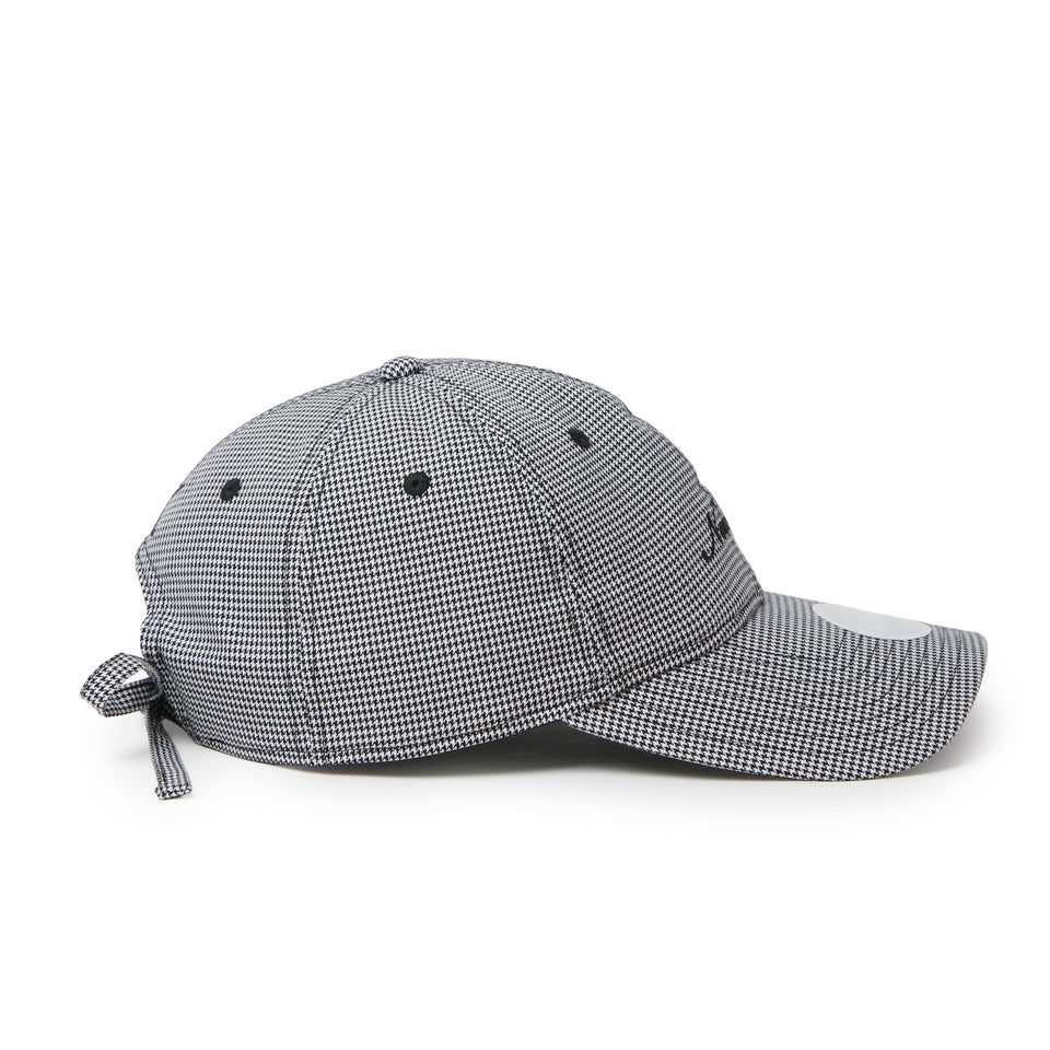 Women's 9TWENTY ロングバイザー ナローリボン ハウンドトゥース ブラック|ゴルフ | NEW ERA ニューエラ公式オンラインストア