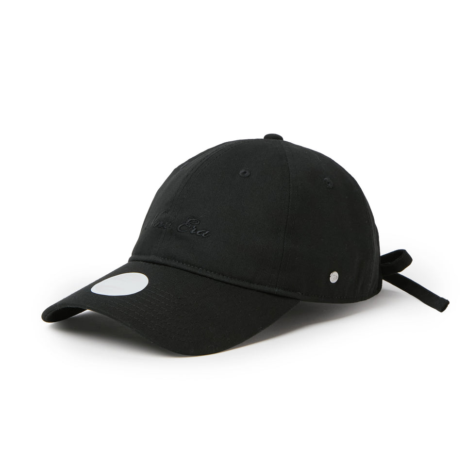 Women's 9TWENTY ロングバイザー ナローリボン ブラック|ゴルフ | NEW ERA ニューエラ公式オンラインストア
