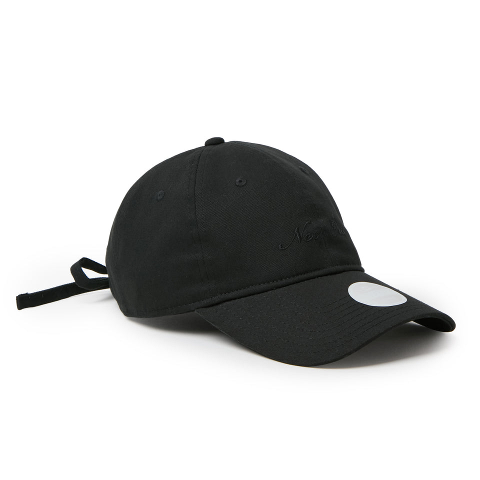 Women's 9TWENTY ロングバイザー ナローリボン ブラック|ゴルフ | NEW ERA ニューエラ公式オンラインストア