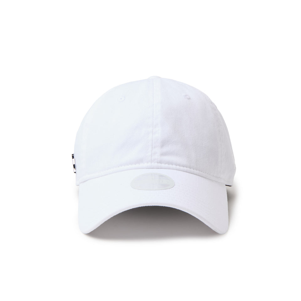 Women's 9TWENTY ロングバイザー ロサンゼルス・ドジャース サイドミニメタルロゴ ホワイト|ゴルフ | NEW ERA ニューエラ公式オンラインストア