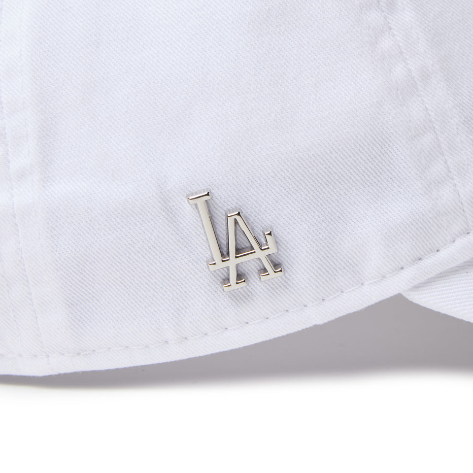 Women's 9TWENTY ロングバイザー ロサンゼルス・ドジャース サイドミニメタルロゴ ホワイト|ゴルフ | NEW ERA ニューエラ公式オンラインストア