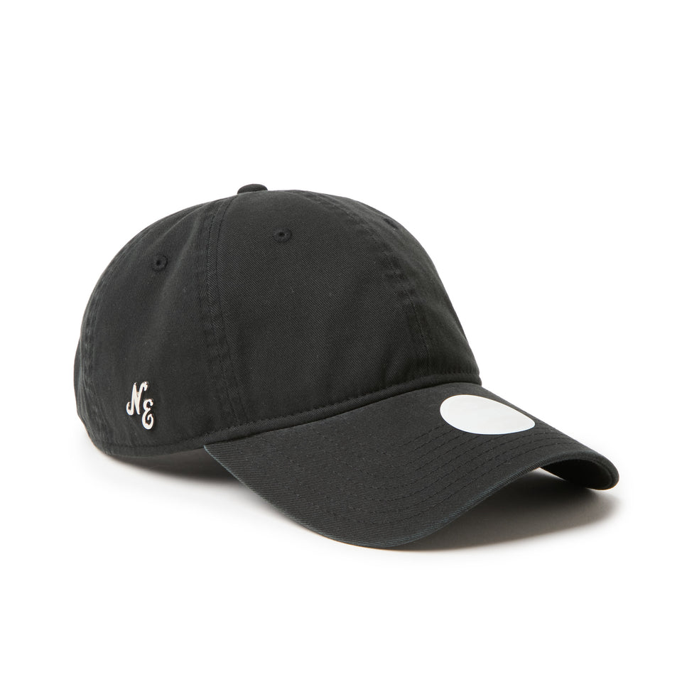 Women's 9TWENTY ロングバイザー クラシックロゴ サイドミニメタルロゴ ブラック|ゴルフ | NEW ERA ニューエラ公式オンラインストア