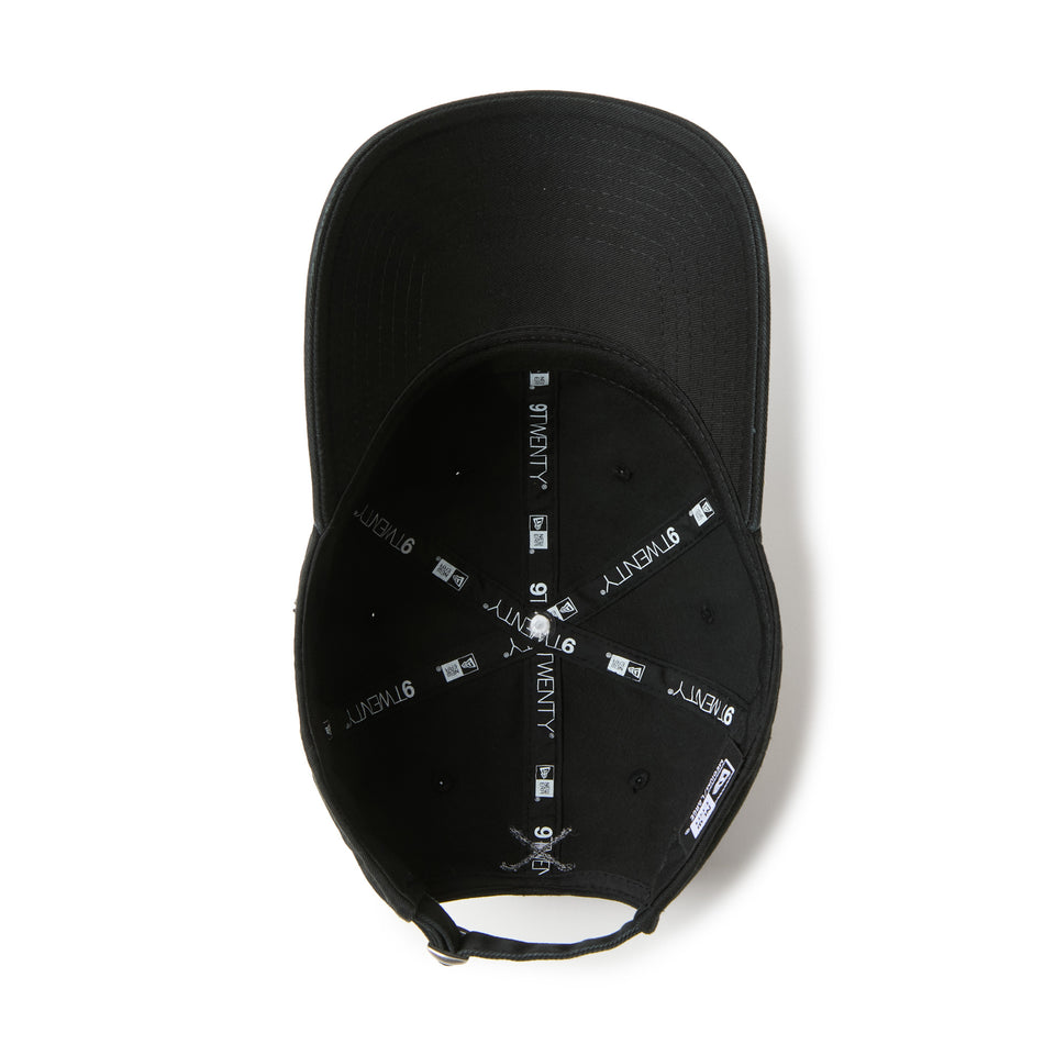 Women's 9TWENTY ロングバイザー クラシックロゴ サイドミニメタルロゴ ブラック|ゴルフ | NEW ERA ニューエラ公式オンラインストア