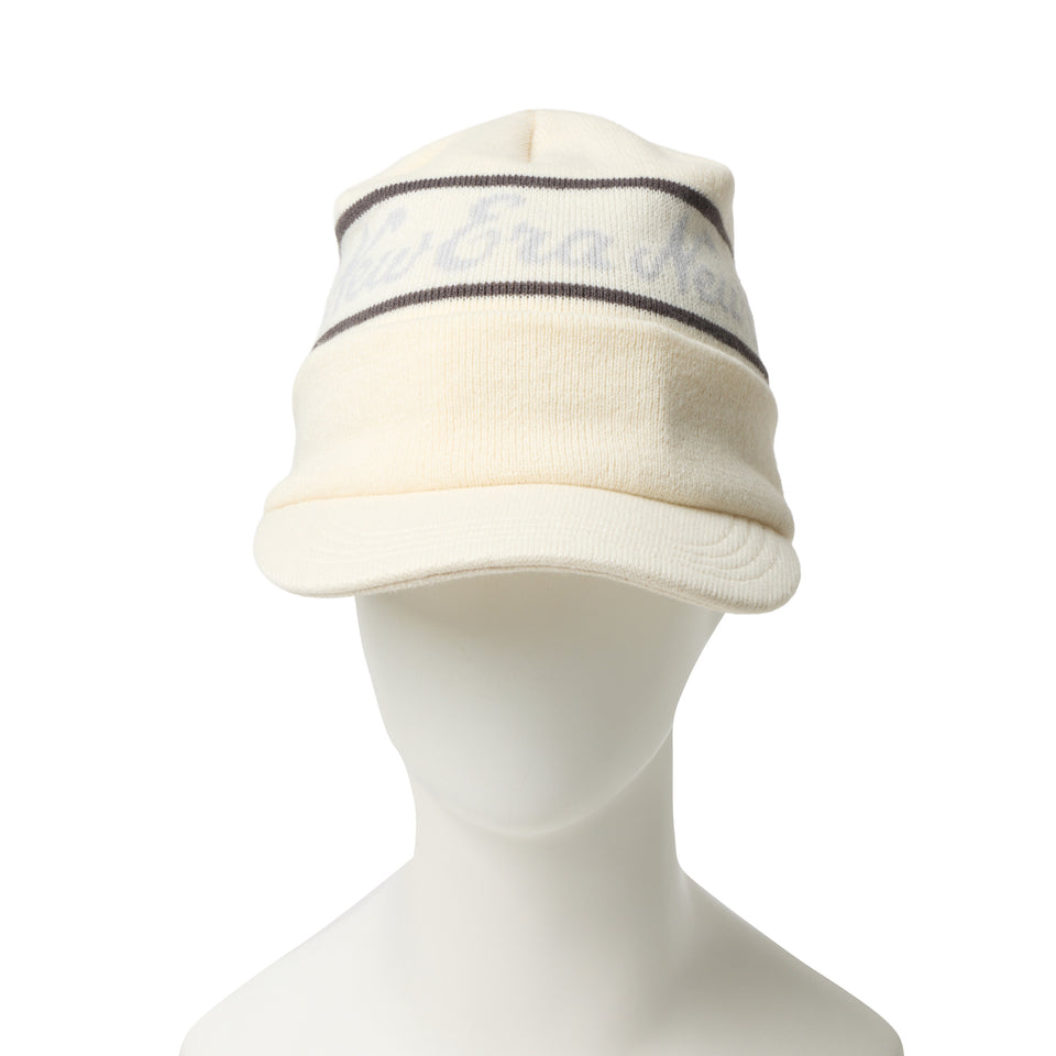 バイザーニット Jacquard Logo オフホワイト | ゴルフ | NEW ERA ニューエラ公式オンラインストア