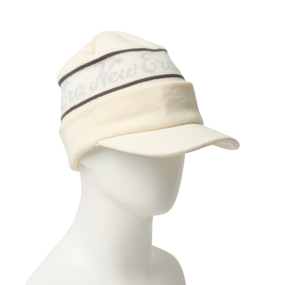 バイザーニット Jacquard Logo オフホワイト | ゴルフ | NEW ERA ニューエラ公式オンラインストア