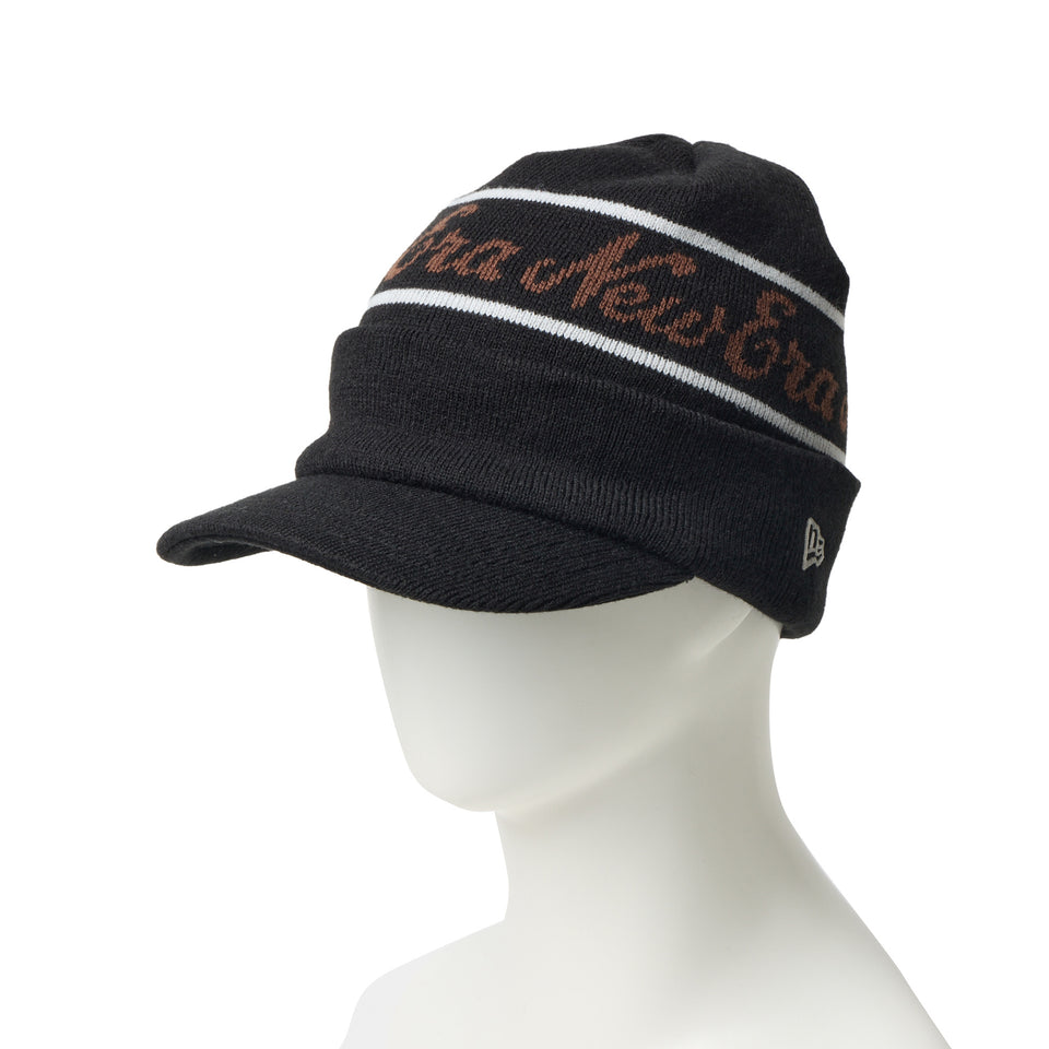 バイザーニット Jacquard Logo ブラック | ゴルフ | NEW ERA ニューエラ公式オンラインストア