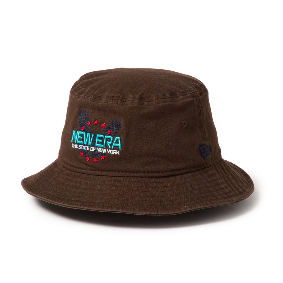 バケット01 ストレッチコットン ウォッシャブル Eagle ウォルナット | ゴルフ | NEW ERA ニューエラ公式オンラインストア