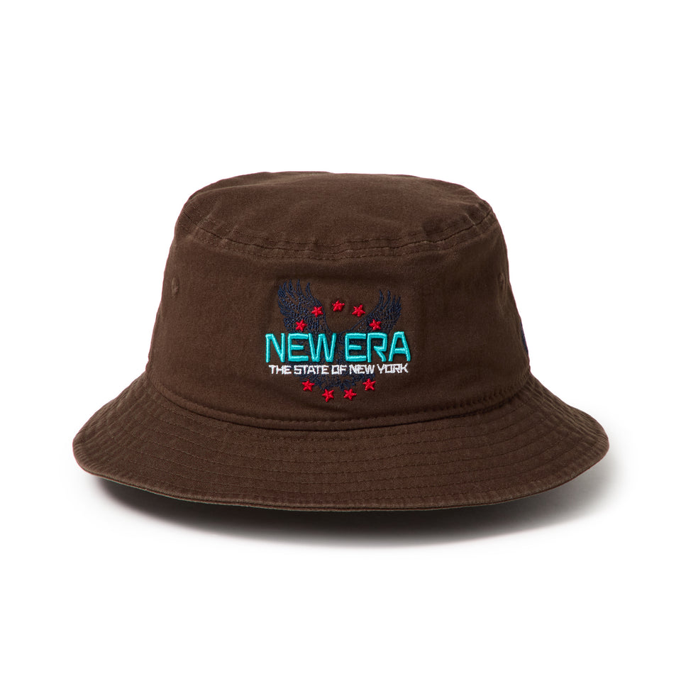 バケット01 ストレッチコットン ウォッシャブル Eagle ウォルナット | ゴルフ | NEW ERA ニューエラ公式オンラインストア