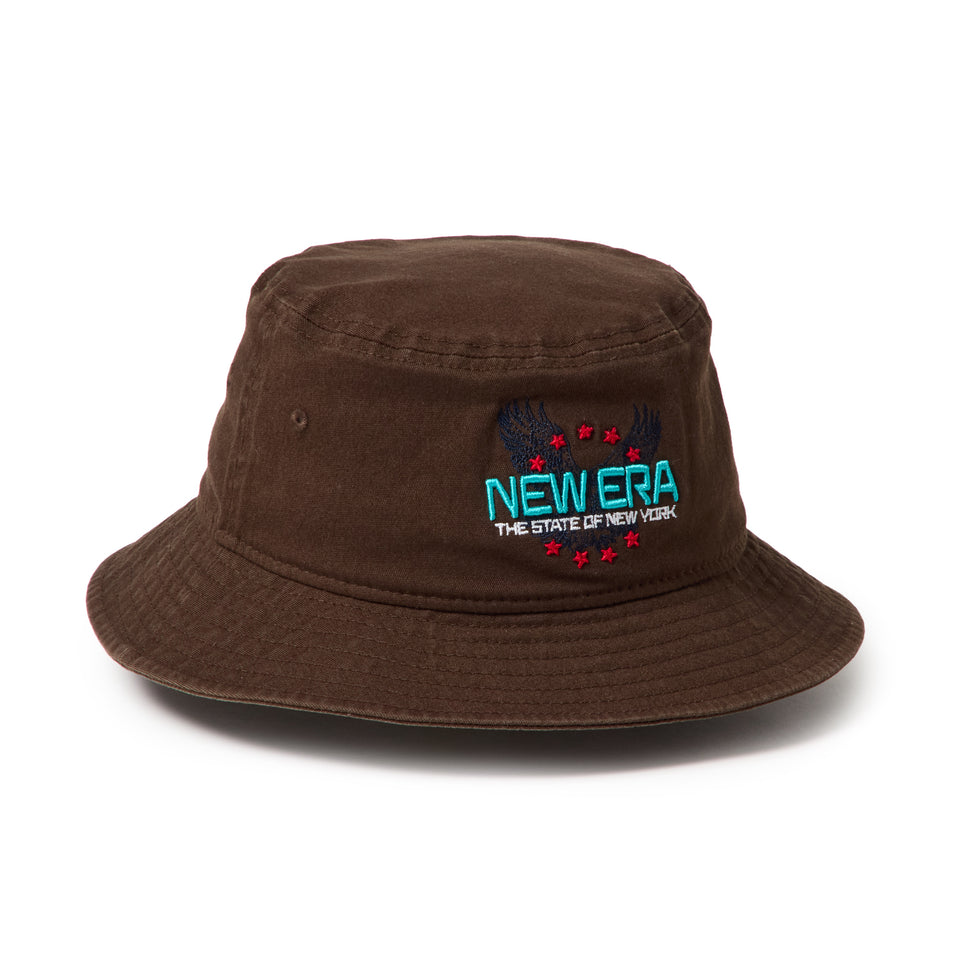 バケット01 ストレッチコットン ウォッシャブル Eagle ウォルナット | ゴルフ | NEW ERA ニューエラ公式オンラインストア