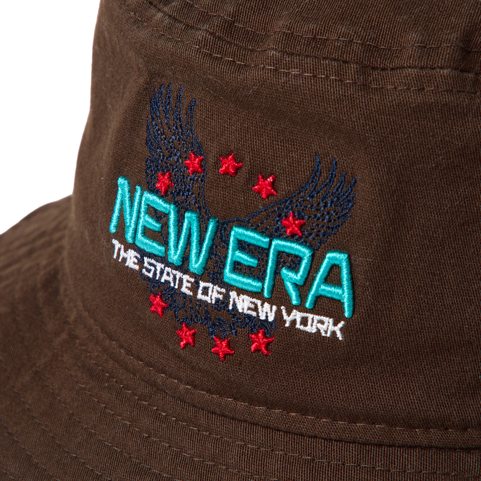 バケット01 ストレッチコットン ウォッシャブル Eagle ウォルナット | ゴルフ | NEW ERA ニューエラ公式オンラインストア