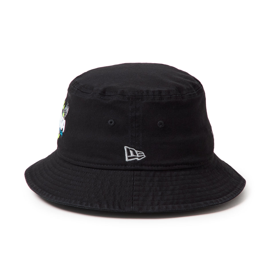 バケット01 ストレッチコットン ウォッシャブル Eagle ブラック | ゴルフ | NEW ERA ニューエラ公式オンラインストア
