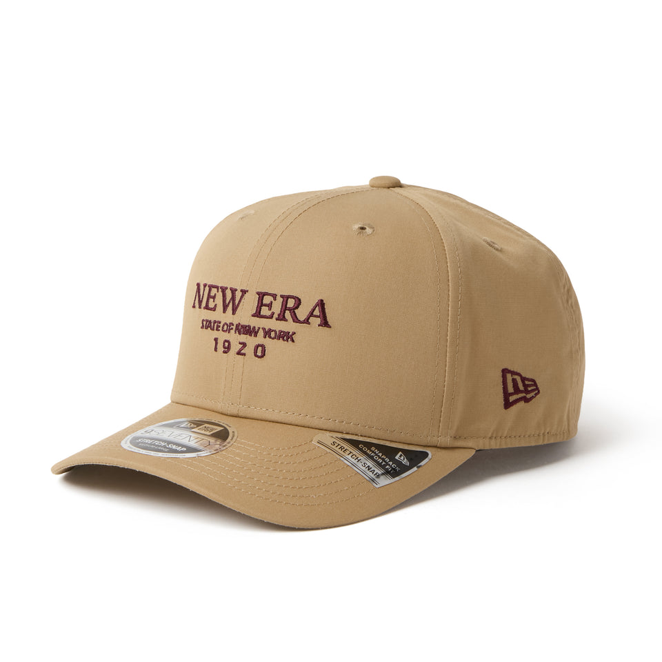 9SEVENTY ストレッチスナップ Weather Cloth ベージュ | ゴルフ | NEW ERA ニューエラ公式オンラインストア