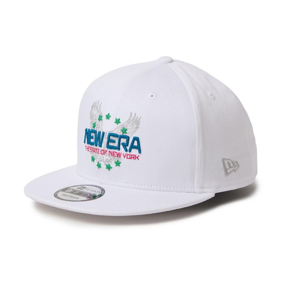 9FIFTY ストレッチコットン ウォッシャブル Eagle ホワイト | ゴルフ