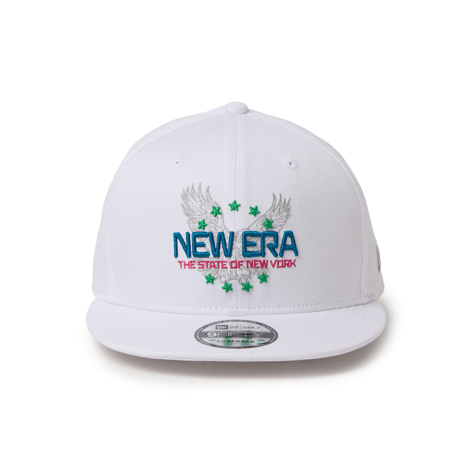 9FIFTY ストレッチコットン ウォッシャブル Eagle ホワイト | ゴルフ