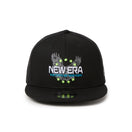 9FIFTY ストレッチコットン ウォッシャブル Eagle ブラック | ゴルフ