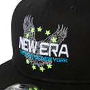 9FIFTY ストレッチコットン ウォッシャブル Eagle ブラック | ゴルフ