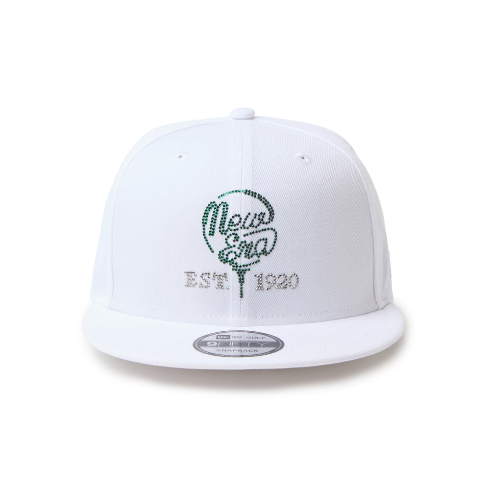 9FIFTY Rhinestone ラインストーン Teed Up ホワイト|ゴルフ | NEW ERA ニューエラ公式オンラインストア