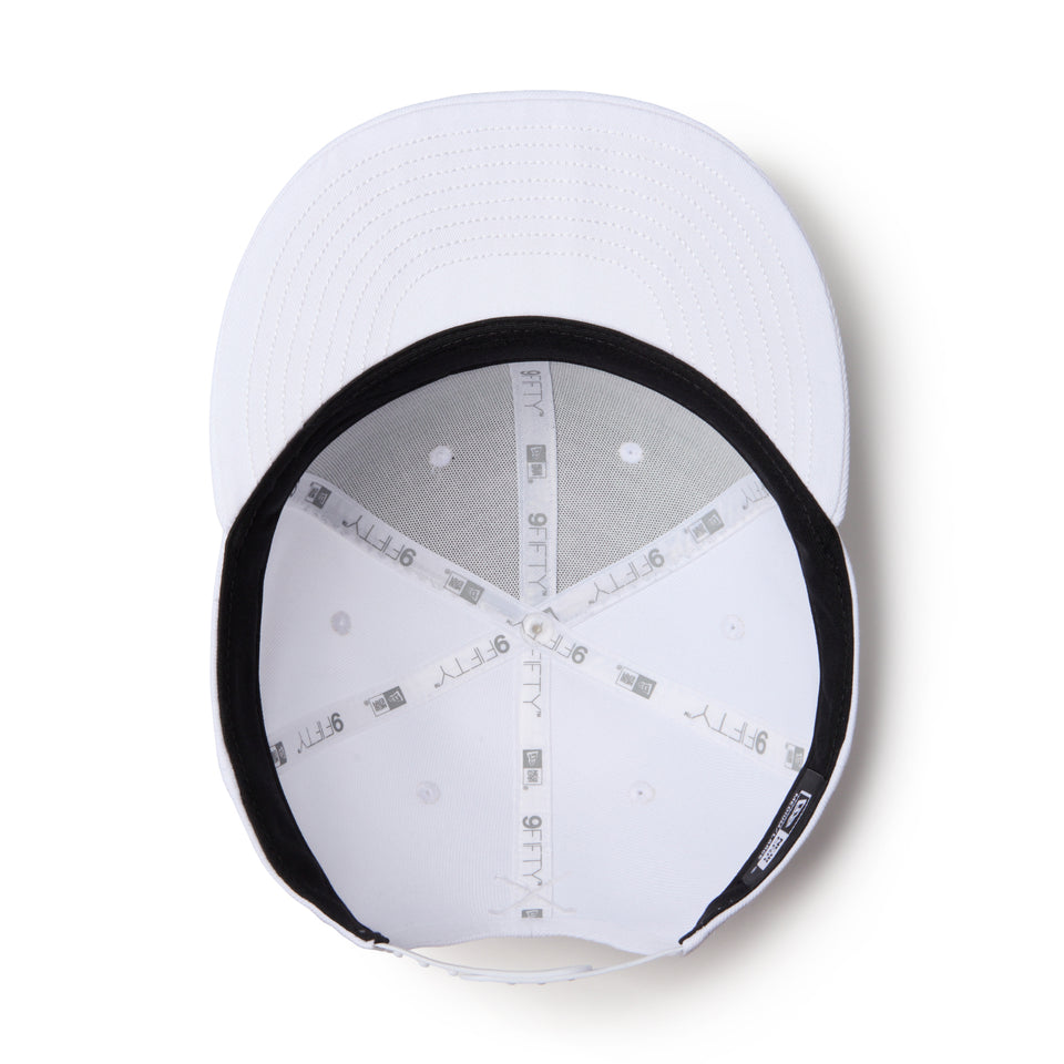 9FIFTY レイヤードバイザー Barロゴ ホワイト|ゴルフ | NEW ERA ニューエラ公式オンラインストア