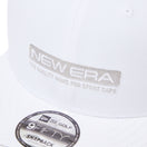 9FIFTY レイヤードバイザー Barロゴ ホワイト|ゴルフ | NEW ERA ニューエラ公式オンラインストア
