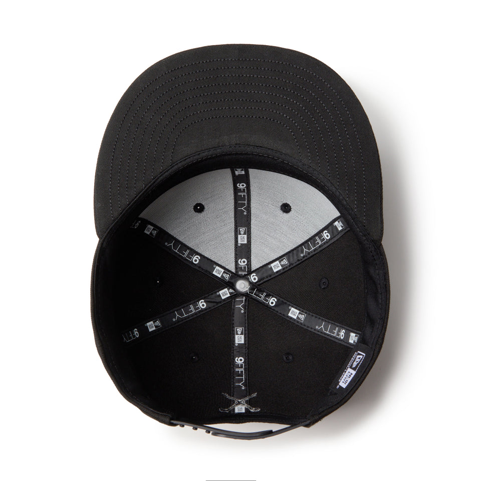 9FIFTY レイヤードバイザー Barロゴ ブラック|ゴルフ | NEW ERA ニューエラ公式オンラインストア