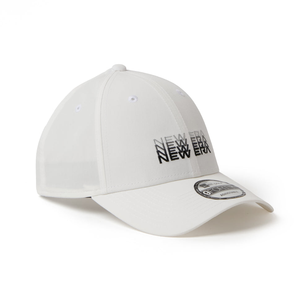 9FORTY Motion Logo SHELTECⓇ ホワイト | ゴルフ | NEW ERA ニューエラ公式オンラインストア