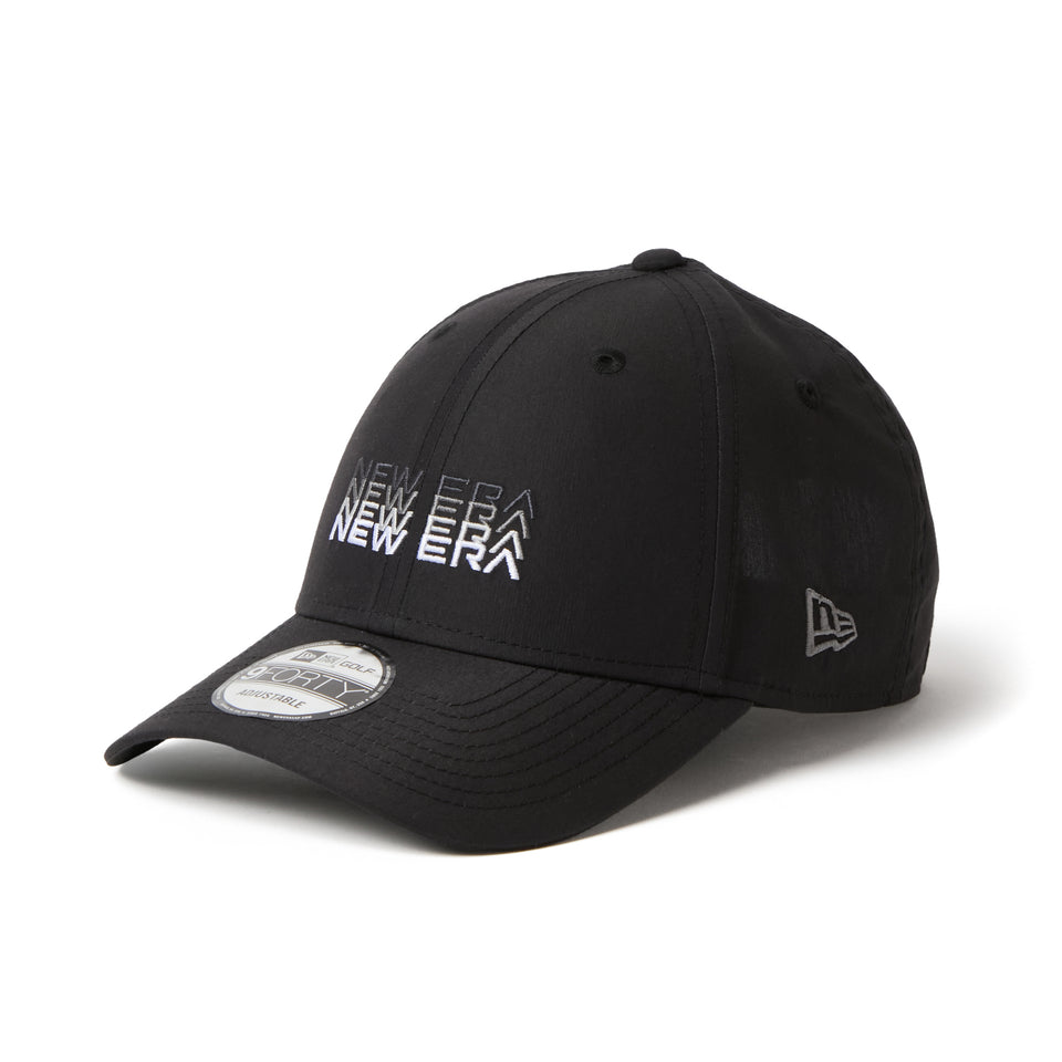 9FORTY Motion Logo SHELTECⓇ ブラック | ゴルフ | NEW ERA ニューエラ公式オンラインストア