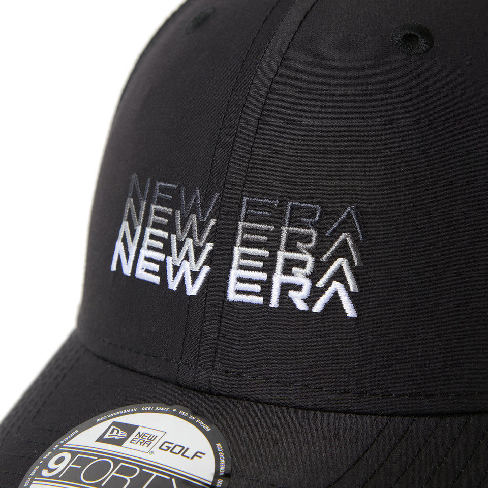 9FORTY Motion Logo SHELTECⓇ ブラック | ゴルフ | NEW ERA ニューエラ公式オンラインストア