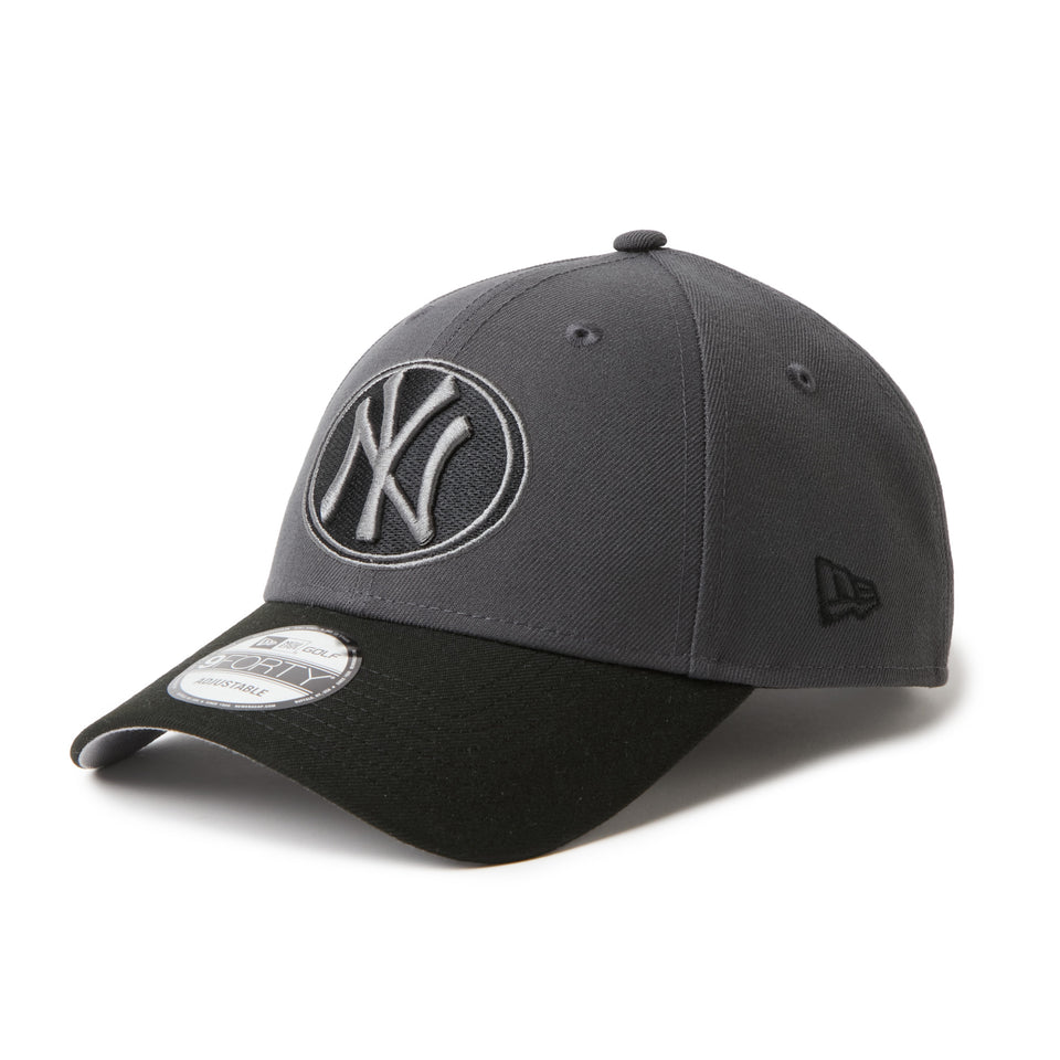9FORTY MLB Oval Grey Gradation ニューヨーク・ヤンキース ダークグラファイト/ブラック | ゴルフ | NEW ERA ニューエラ公式オンラインストア