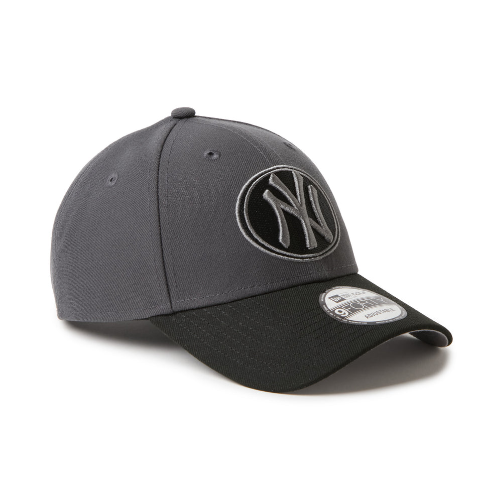 9FORTY MLB Oval Grey Gradation ニューヨーク・ヤンキース ダークグラファイト/ブラック | ゴルフ | NEW ERA ニューエラ公式オンラインストア