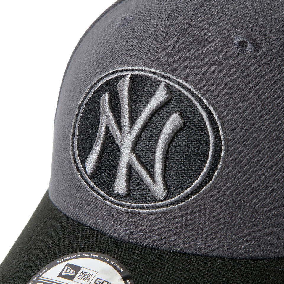 9FORTY MLB Oval Grey Gradation ニューヨーク・ヤンキース ダークグラファイト/ブラック | ゴルフ | NEW ERA ニューエラ公式オンラインストア