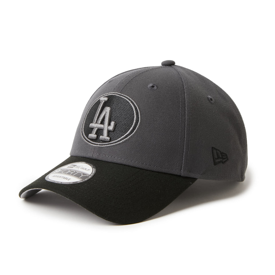9FORTY MLB Oval Grey Gradation ロサンゼルス・ドジャース ダークグラファイト/ブラック | ゴルフ | NEW ERA ニューエラ公式オンラインストア